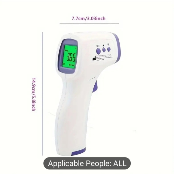 Non-contact Infrared Forehead Temperature Gun Thermometer High-precision. - Picture 2 of 6